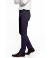 Pantalón 105-2501 de caballero sin pinzas SLIM FIT. Dacobel