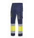 Pantalón alta visibilidad Algodón bicolor 303007. Velilla2