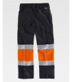 Pantalón de alta visibilidad, recto y multibolsillos C4018 Workteam19
