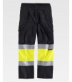 Pantalón de alta visibilidad, recto y multibolsillos C4018 Workteam18