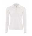 Polo de mujer de manga larga. B&C. Outlet