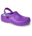 Zueco EVA Ultraligero color violeta.