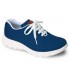 Zapatilla CALPE tipo blucher sin costuras y cierre con cordones. Dian color azul royal
