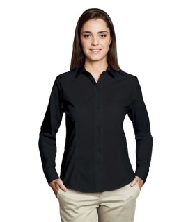 Camisa Galerna para mujer entallada de manga larga. Adversia