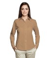 Camisa Galerna para mujer entallada de manga larga. Adversia