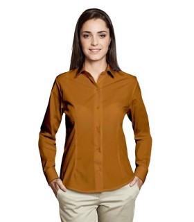 Camisa Galerna para mujer entallada de manga larga. Adversia