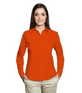 Camisa Galerna para mujer entallada de manga larga. Adversia