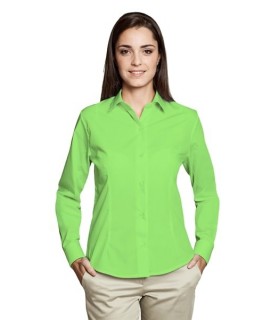 Camisa Galerna para mujer entallada de manga larga. Adversia