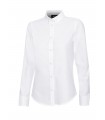 Camisa 405005S Oxford Stretch de mujer de manga larga. Velilla