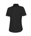 Camisa 405010 de mujer de manga corta color negro. Velilla