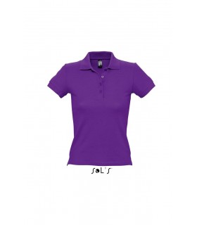 Polo PEOPLE 11310 de manga corta para mujer. Sol´s
