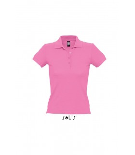 Polo PEOPLE 11310 de manga corta para mujer. Sol´s
