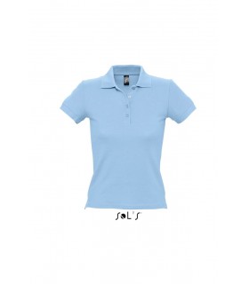Polo PEOPLE 11310 de manga corta para mujer. Sol´s