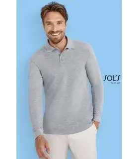 Polo STAR 11328 de manga larga para hombre. Sol´s