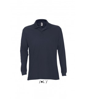 Polo STAR 11328 de manga larga para hombre. Sol´s