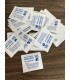 Monodosis de Gel HIDROALCOHOLICO  para desinfección de manos. Especial coronavirus. Uso individual. Pack de 50 unidades