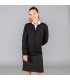 Chaqueta 1031 de cremallera de punto fino de Señora. Gary´s