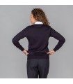 Chaqueta 1031 de cremallera de punto fino de Señora. Gary´s