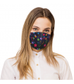 Mascarilla 120009S Estampada REUTILIZABLE de doble capa y lavable a 60º. Eurosaboy