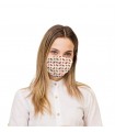 Mascarilla 120010S estampada REUTILIZABLE de pliegues y lavable a 60º. Eurosaboy