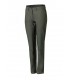 Pantalón 2062 Chino mil puntos para mujer. Color verde musgo. Garys