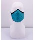 Mascarilla REUTILIZABLE Covid-19. Tiras ajustables. lavable a 90º. turbo