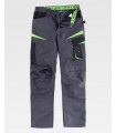 Pantalón en tejido canvas con porta rodilleras WF2750. Workteam1