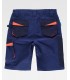 Bermuda en tejido canvas tricolor WF2717. Workteam4
