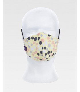 Mascarilla MSK851 unisex estampado. Reutilizable.  Tejido elástico. Workteam COVID19