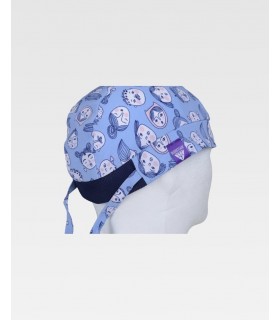 Bandana M853 unisex estampado. Tejido elástico. Workteam