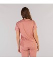 Casaca 6589 Lía con tejido Peach.  Color nude espalda. Garys