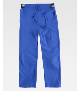 Pantalón B6910 unisex. Tejido elástico. Workteam
