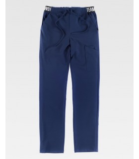 Pantalón B6910 unisex. Tejido elástico. Workteam