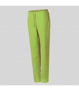 Pantalón sanitario de mujer de pitillo 7024 de Microfibra. Verde. Garys