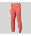 Pantalón Jogger 7047 de microfibra 360 con tratamiento SILVADUR. Color Coral. Garys