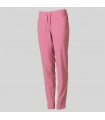 Pantalón 7048 de mujer de microfibra 360 con tratamiento SILVADUR. Color rosa. Garys