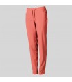 Pantalón 7048 de mujer de microfibra 360 con tratamiento SILVADUR. Color Coral. Garys