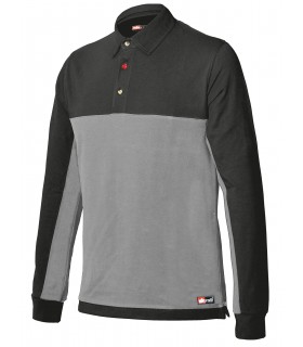 Polo de algodón elástico de manga larga 8776 Stretch. ISSALINE2