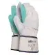 Guantes 07104 de piel vacuno de tela reforzada. PACK 12 und. Issa Line