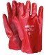 Guantes Revestido en PVC de 27cm 07225. PACK 12 und. ISSALINE 1
