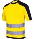 Camiseta de alta visibilidad de manga corta bicolor 08186. ISSALINE1
