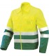 Chaquetilla de alta visibilidad bicolor certificada 8546. ISSALINE2