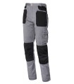 Pantalón Stretch de algodón elastizado, bicolor 8730. ISSALINE