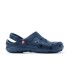 Zueco GLOBULE unisex color marino vista lateral. Antideslizantes. Schu´zz