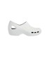 Zueco EVERLITE cerrado. Unisex. Crocs@Work color blanco