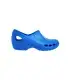 Zueco EVERLITE cerrado. Unisex. Crocs@Work color azulina
