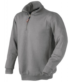 Sudadera unisex de media cremallera 04820 VERENA. ISSALINE1