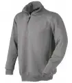 Sudadera unisex de media cremallera 04820 VERENA. ISSALINE1