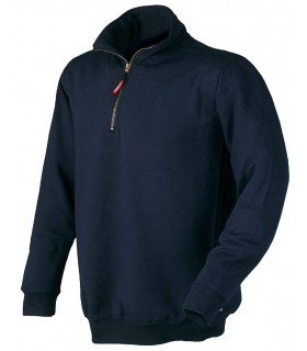 Sudadera unisex de media cremallera 04820 VERENA. ISSALINE3
