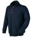 Sudadera unisex de media cremallera 04820 VERENA. ISSALINE3